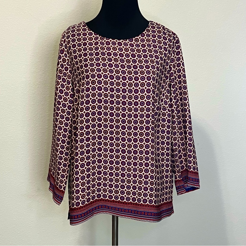 Size medium silky blouse